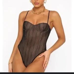 White Fox keep wishing woman’s bodysuit- medium